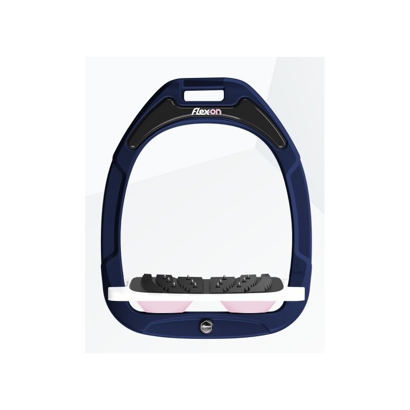Ultra Grip Kippschäkel Marine/Weiß/Rosa Flex-On Green Composite