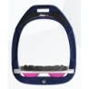 Ultra Grip Steigbügel Marine/Grau/Rosa Flex-On Green Composite