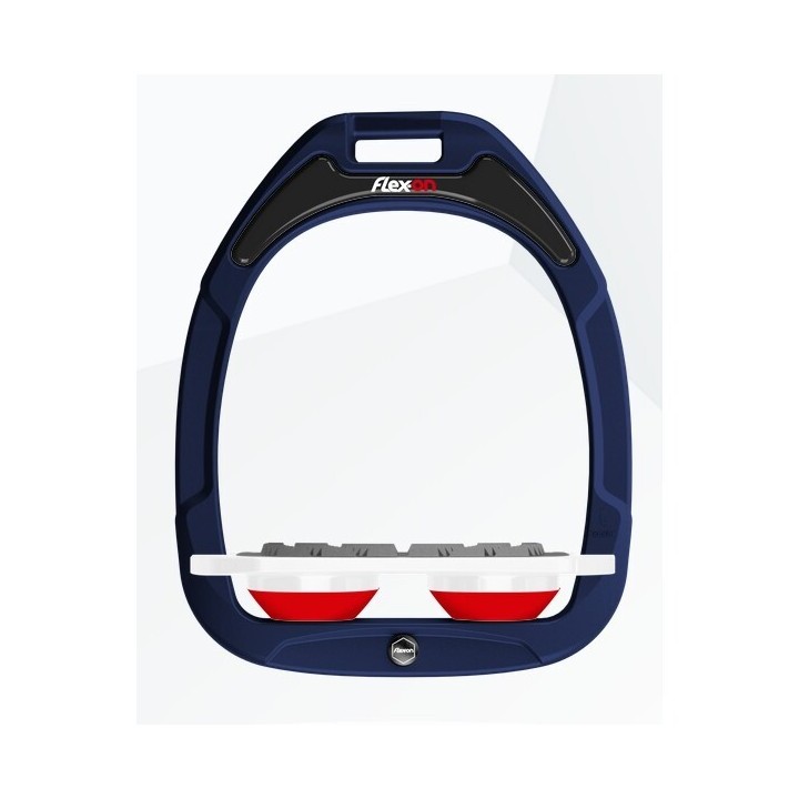 Platt-Säufer Marine/Weiß/Rot Flex-On Green Composite