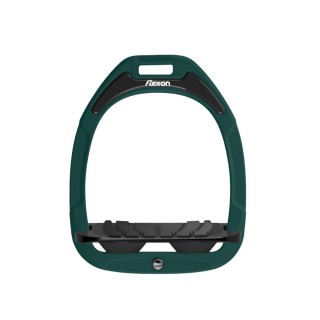 Neigungsteigbügel Grip Grün/Schwarz/Schwarz Flex-On Green Composite