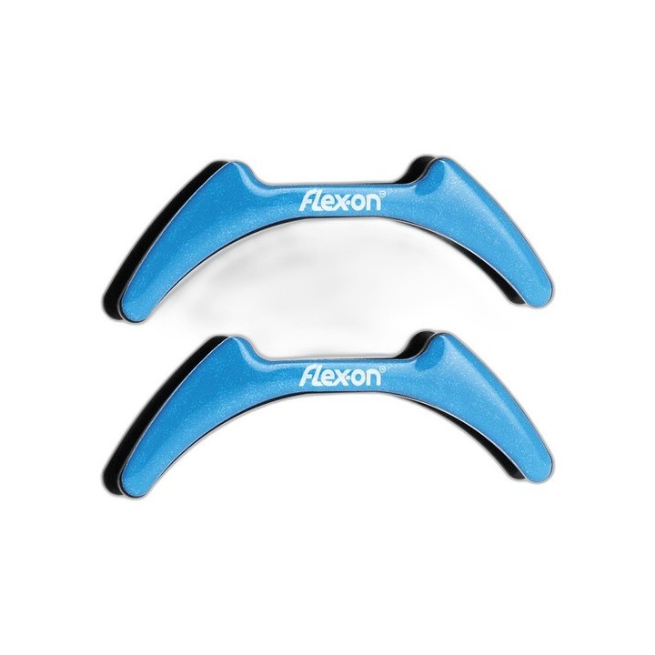 Cyan Silber Aufkleber für Sättel Flex-On