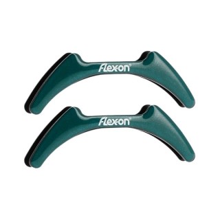 Grünes English Silver Sticker für Steigbügel Flex-On