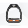 Sicherheitssteigbügel mit Neigung Grip Anthrazit/Grau/Orange Flex-On Safe-On