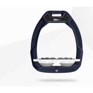 Sicherheitssteigbügel Ultra Grip Blau/Weiß/Grau Flex-On Safe-On