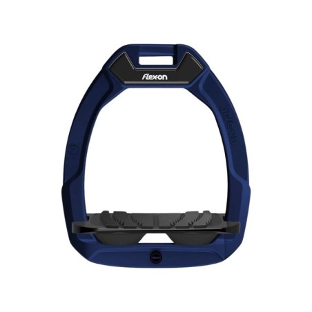 Sicherheitsreitsteigbügel Neigung Grip Marine/Schwarz/Weiß Flex-On Safe-On