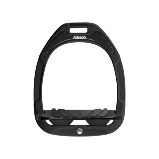 Senkrechte Steigbügel Grip schwarz/schwarz/weiß Flex-On Green Composite