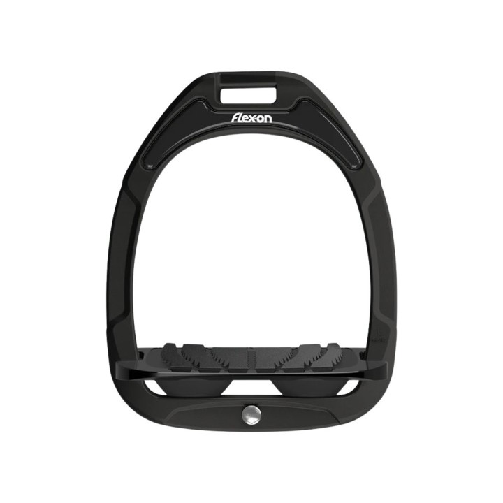 Senkrechte Steigbügel Grip schwarz/schwarz/weiß Flex-On Green Composite