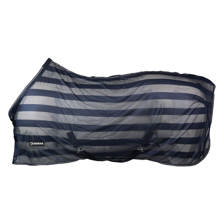 Fliegendecke für Pferde gestreift Horka 110 g