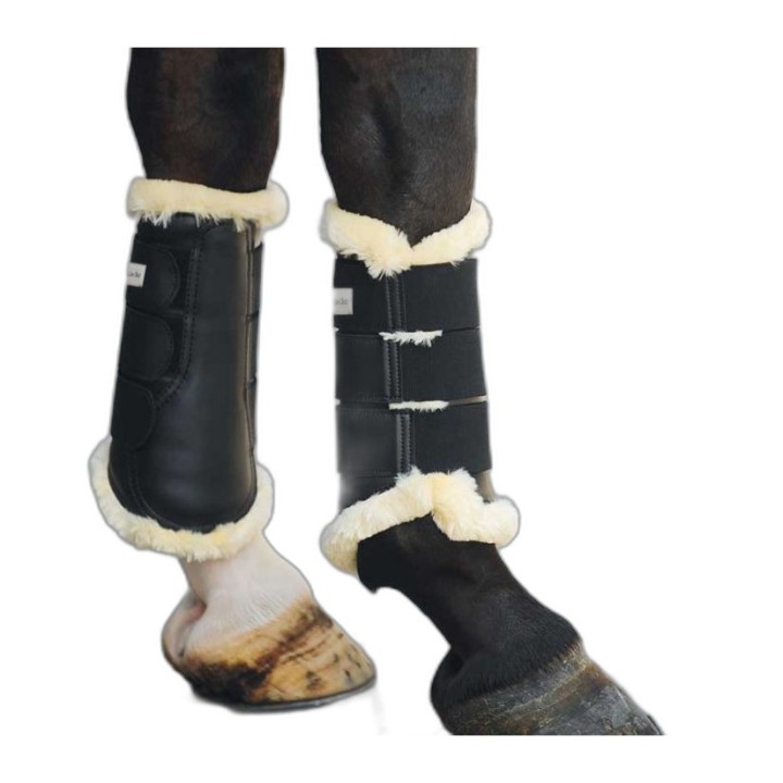 Geschlossene Gamaschen mit Kunstfell Kavalkade Show