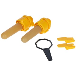 Hygienischer Sauger mit Sauger und Montageschlüssel Kerbl (x2)