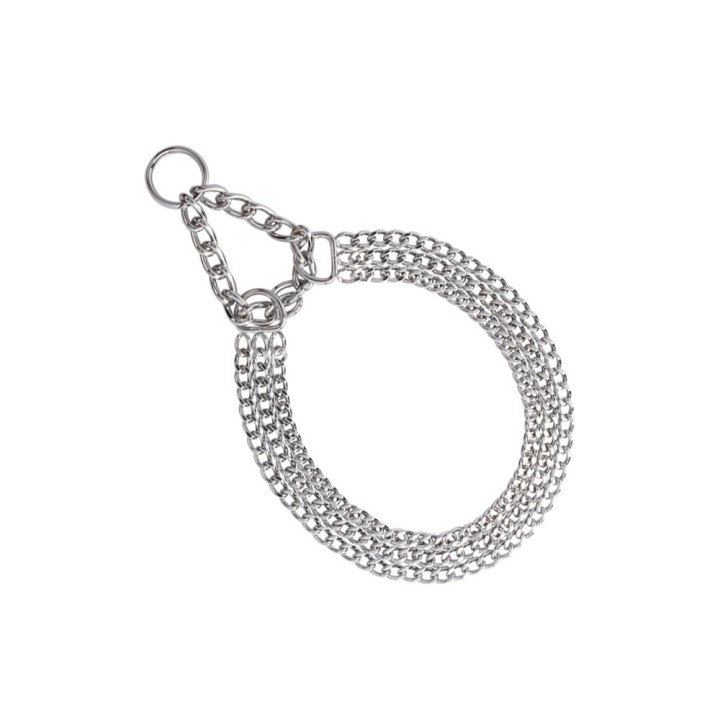 Dreireihige Würgehalsbänder für Hunde Nobby Pet