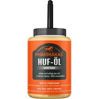 Pferdehuföl mit Kerblpinsel Pharmakas