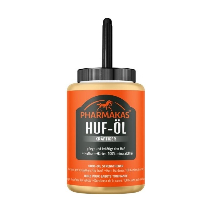 Pferdehuföl mit Kerblpinsel Pharmakas