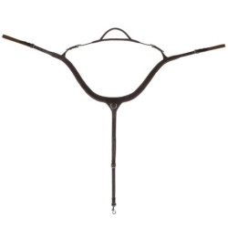 Jagdhalsband für Pferde mit Griff QHP