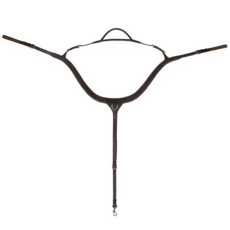 Jagdhalsband für Pferde mit Griff QHP