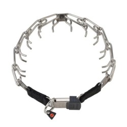 Hundedressurhalsband aus Nylon und Edelstahl Sprenger Ultra-plus