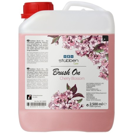 Kirsche-Blüten Entwirrungsmittel für Pferde Stübben Brush on
