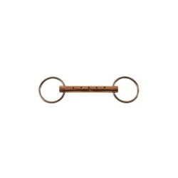 Mors mit 2 Ringen für Pferd mit Kupferflöte Umbria Equitazione