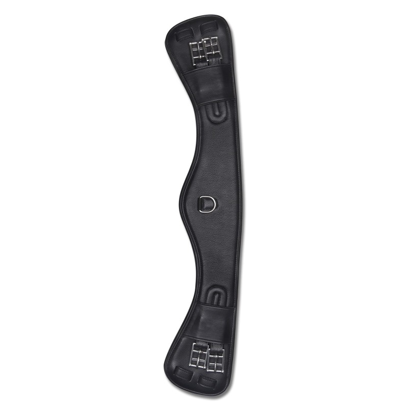 Dressurreitgurt aus Leder Waldhausen Contour