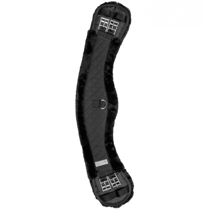 Halfter mit kurzem Halbmond aus gepolstertem Stoff Waldhausen