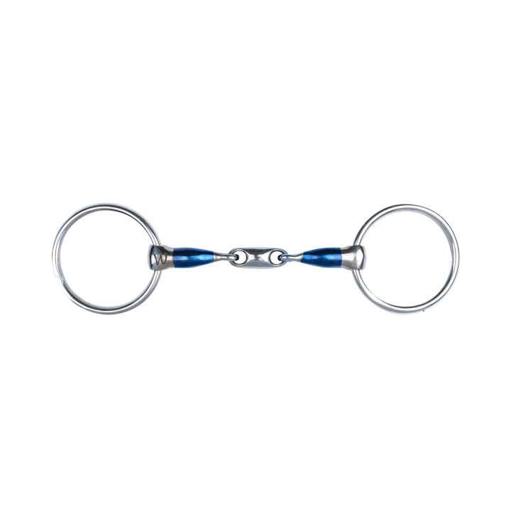 Doppelgebrochene Kandare für Pferde Waldhausen Sweet Iron