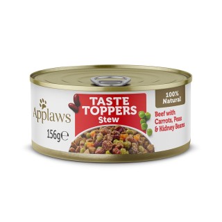 4 + 2 gratis! 6 x 156 g Applaws Taste Toppers - Rind Stew