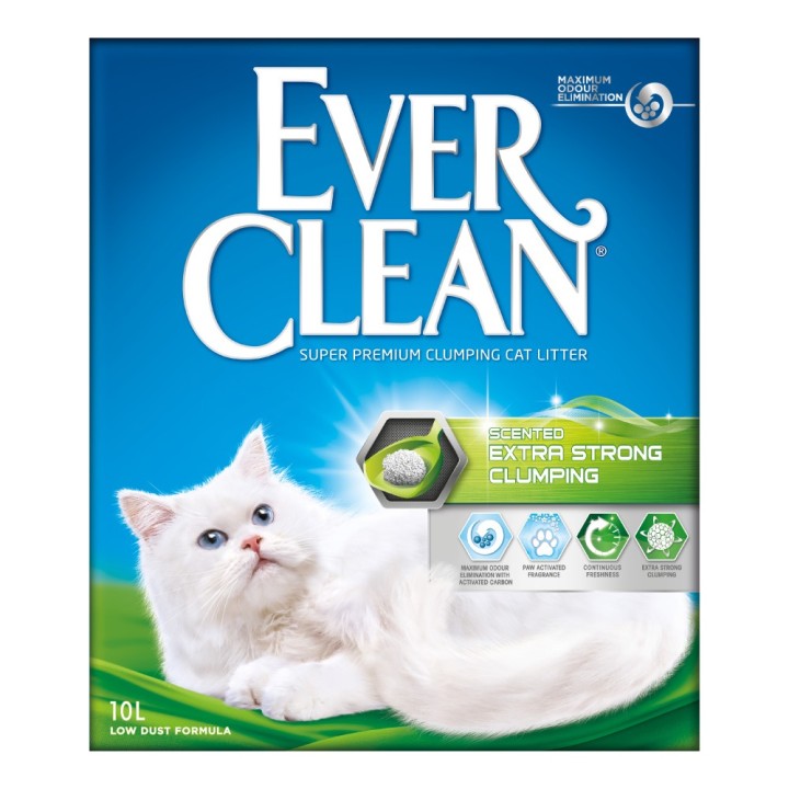 Ever Clean® Extra Strong Klumpstreu Frischeduft - 10 l
