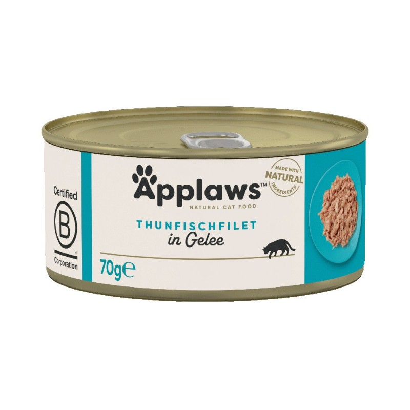 18 x 70 g Applaws zum Sonderpreis! - in Jelly: Thunfisch