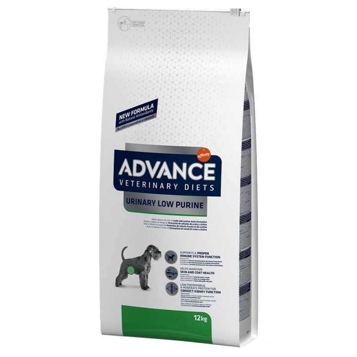 1 kg gratis! 10 kg / 12 kg Advance Veterinary Diets - Urinary Low Purine (12 kg)