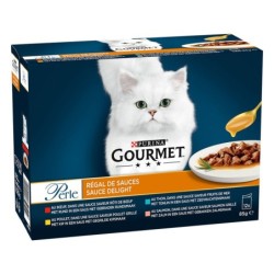 Gourmet Perle Gemischte Auswahl 12 x 85 g - Genuss in Sauce