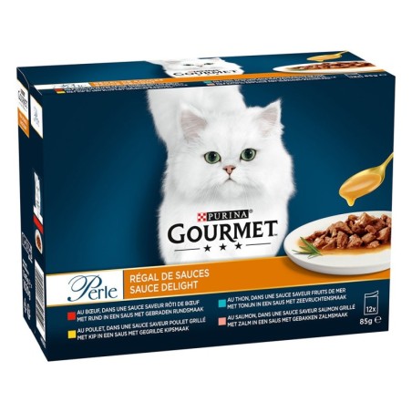 Gourmet Perle Gemischte Auswahl 12 x 85 g - Genuss in Sauce