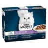 Gourmet Perle Gemischte Auswahl 12 x 85 g - Duo vom Land & aus dem Meer