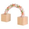 Trixie Spielzeug mit Holzklötzen - ca. L 20 cm