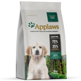 Applaws Puppy Huhn Kleine & Mittelgroße Rassen - 15 kg