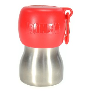 KONG H2O Edelstahlflasche - ca. 270 ml (rot)