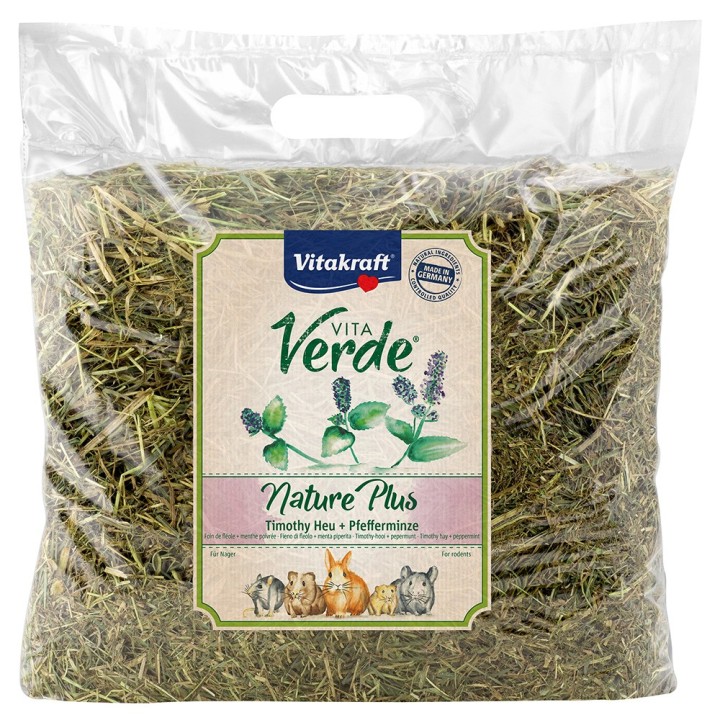 Vitakraft Vita Verde Timothy-Heu mit Pfefferminze - 500 g