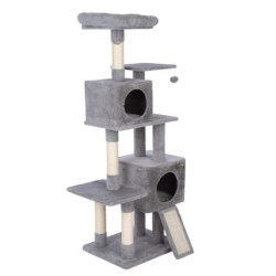 zooplus Basics Kratzbaum groß - grau