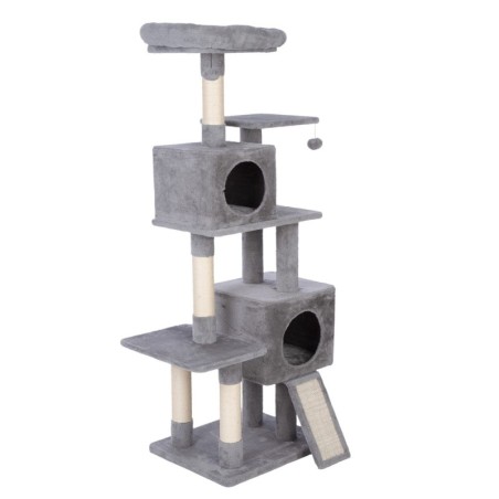 zooplus Basics Kratzbaum groß - grau