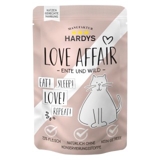 Hardys LOVE AFFAIR 12 x 100 g - Ente & Wild