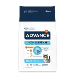 1 kg gratis! 10 kg Advance - Kitten mit Huhn und Reis