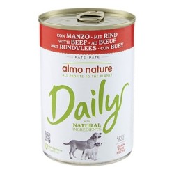 5 + 1 gratis! 6 x 400 g Almo Nature Daily  - Rind