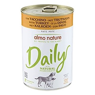 5 + 1 gratis! 6 x 400 g Almo Nature Daily  - Truthahn