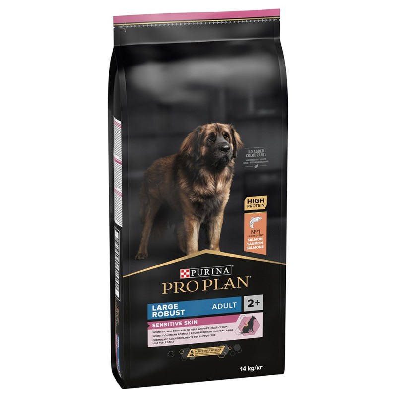 PURINA PRO PLAN Large Robust Adult Sensitive Skin Lachs - 14 kg