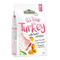 Greenwoods Pute mit Süßkartoffeln, Erbsen und Kürbis 400 g