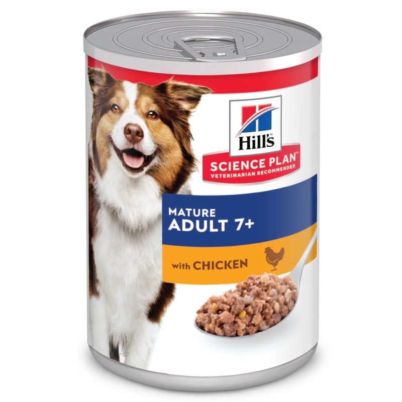 Hill's Science Plan Mature Adult 7+ - mit Huhn & Rind (24 x 370 g)