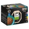 Sparpaket Sheba Varietäten Schälchen 144 x 85 g - Sauce Lover (Lachs, Thunfisch, Huhn, Ente)