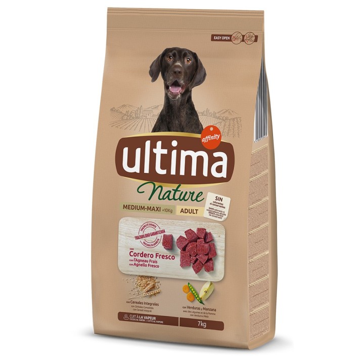 Ultima Nature Medium / Maxi Lamm - 7 kg