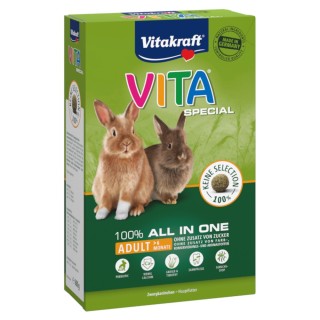 VITA Special Adult Zwergkaninchen - 3 x 600 g