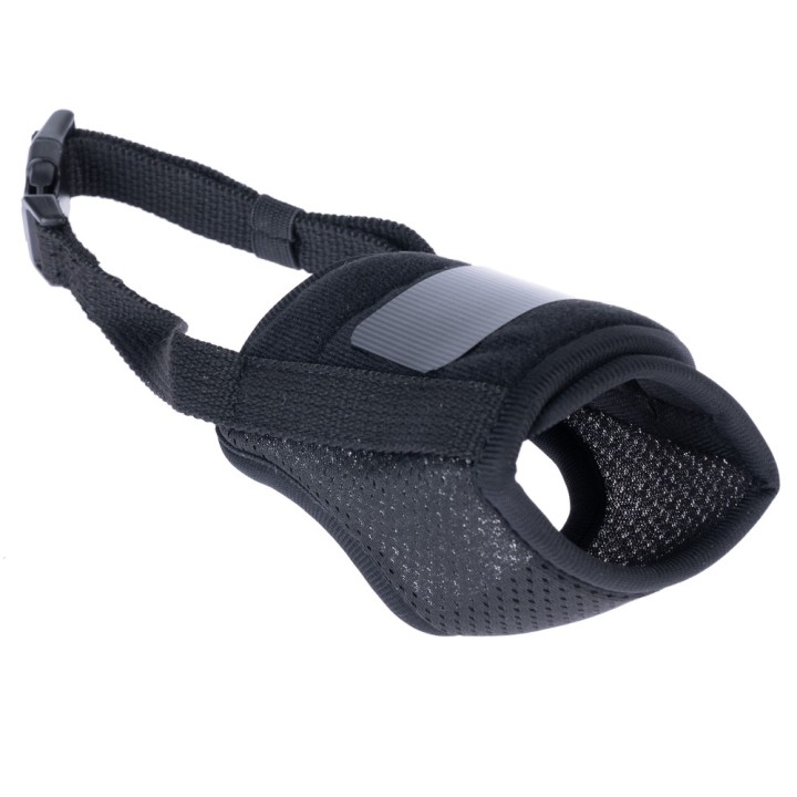 TIAKI Nylon-Maulkorb, schwarz - Größe L