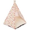 TIAKI Haustierhöhle Tropisches Tipi - ca. Ø 65 x H 75 cm